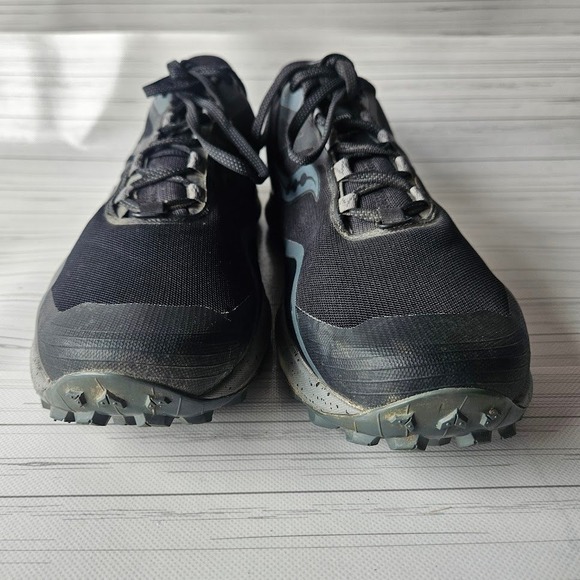 Saucony Peregrine 12 Running Shoes Mens 12 Black Trail Sneakers S20738-05 main image 10